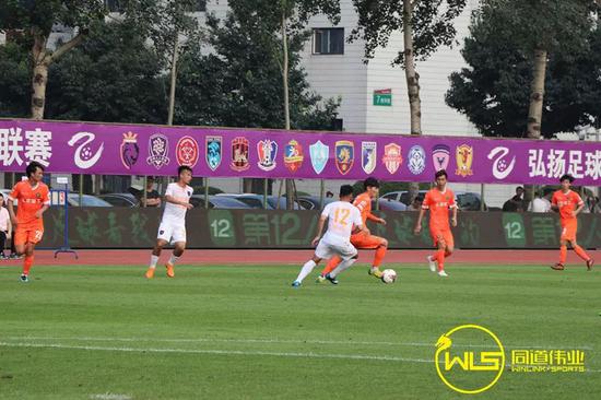 10分鐘，北京理工，18號龔正進球，1-0