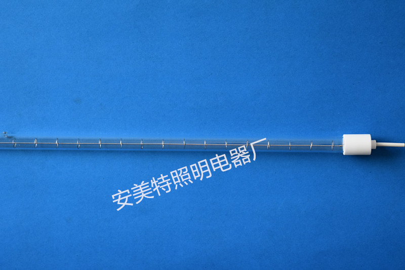 短波透明快速加熱電熱管|anmt安美特定制優質高壽命鹵素管