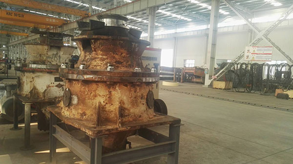 批發二手GP100美卓單缸圓錐破碎設備一臺