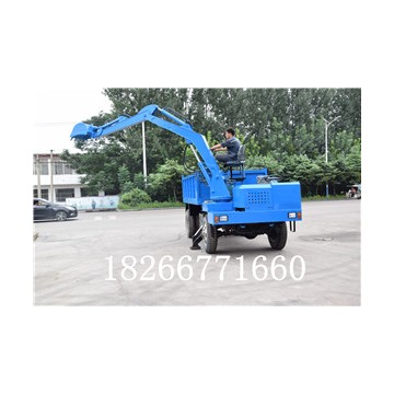 大型四不像車，大型爬山王，農用拉土隨車挖掘機