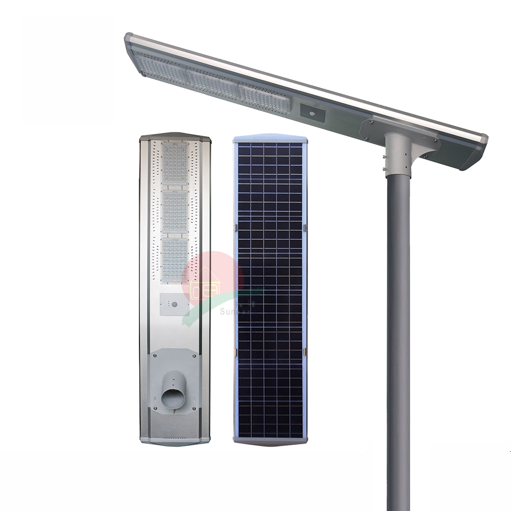 戶外防水節能光控感應鋰電池智慧太陽能一體化路燈