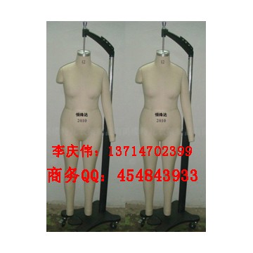 中山立體試衣人臺，中山服裝立裁模特