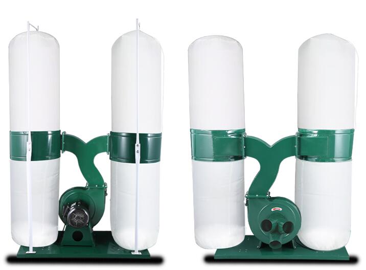 雕刻機吸塵器，3KW雙桶吸塵器