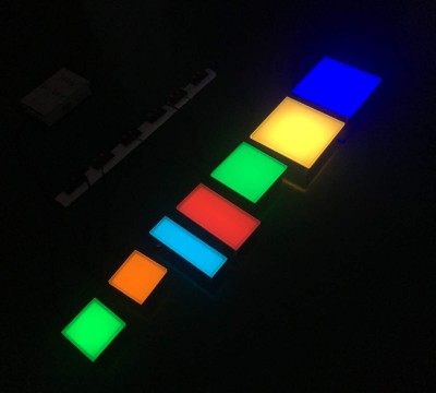 鋼琴感應地磚燈 LED發光磚