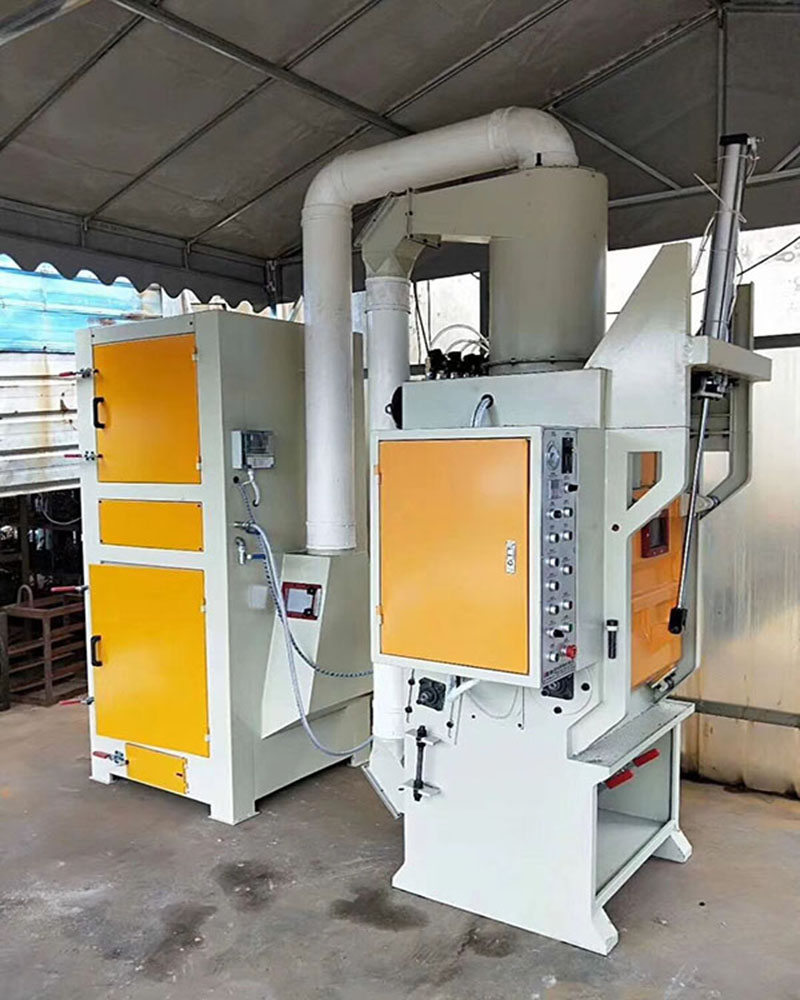智能化表面處理噴砂機_山西自動噴砂機定制設備