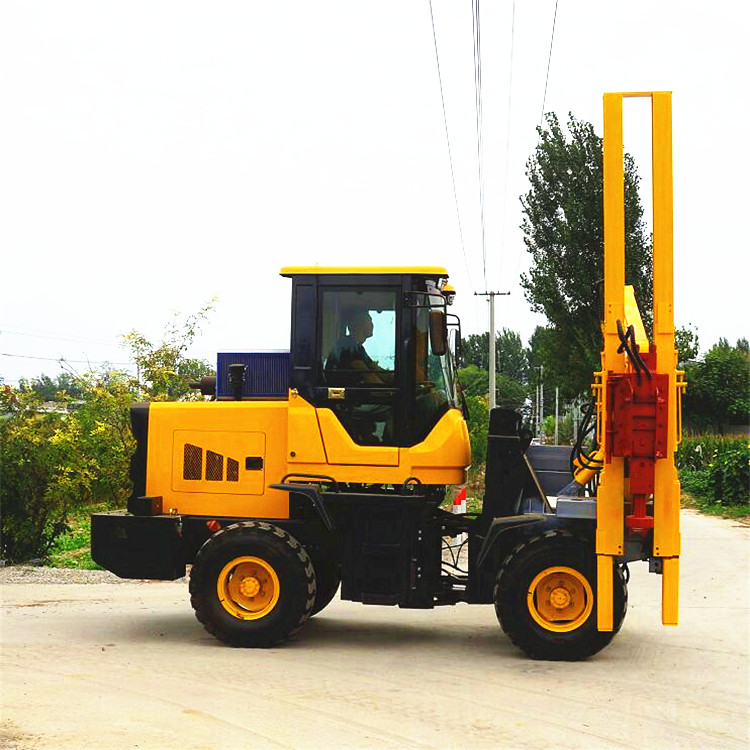 供應高速護欄打樁機_液壓公路護欄打樁機