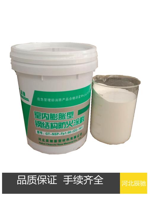 河北辰馳CC-160_室內膨脹型鋼結構防火涂料生產廠家