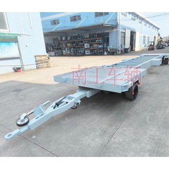 18噸牽引式船舶舯段轉(zhuǎn)運工具平板拖車